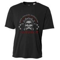 US Patriots Skull Tyranny Rebellion Freedom 2nd Amendment  Cooling Performance Crew T-Shirt