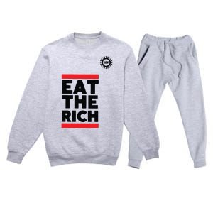 UAW President Shawn Fain Eat The Rich Premium Crewneck Sweatsuit Set