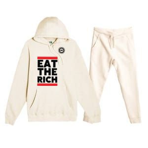 UAW President Shawn Fain Eat The Rich Premium Hooded Sweatsuit Set