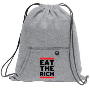 UAW President Shawn Fain Eat The Rich Sweatshirt Cinch Pack Bag