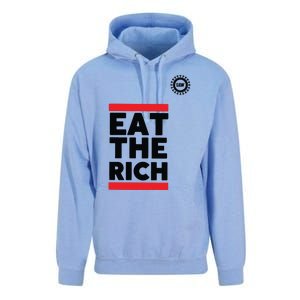 UAW President Shawn Fain Eat The Rich Unisex Surf Hoodie