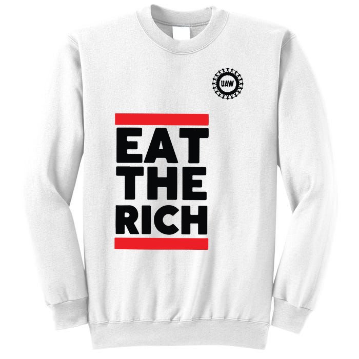 UAW President Shawn Fain Eat The Rich Sweatshirt