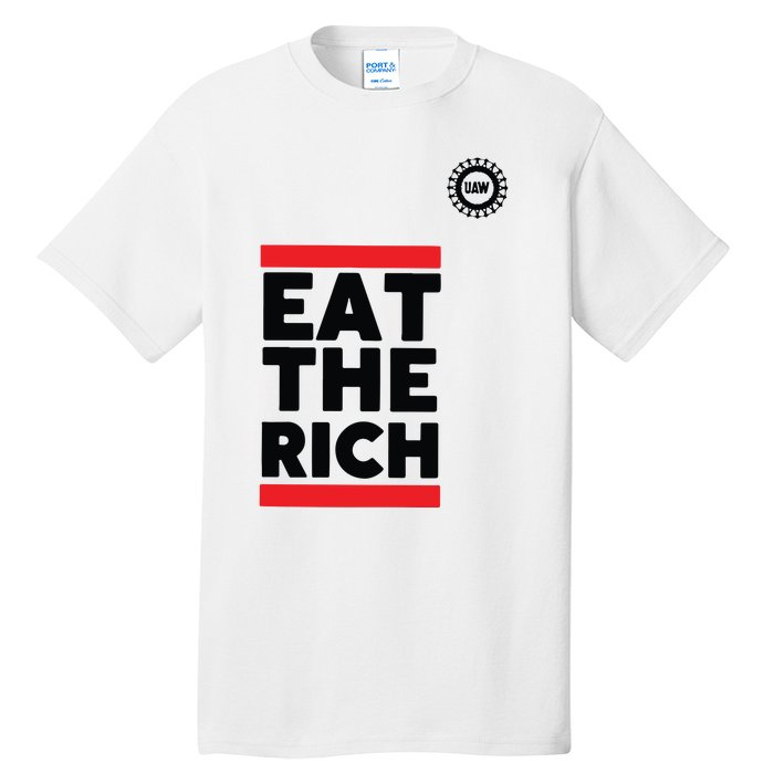 UAW President Shawn Fain Eat The Rich Tall T-Shirt