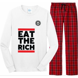 UAW President Shawn Fain Eat The Rich Long Sleeve Pajama Set