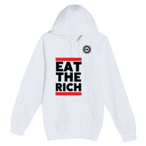 UAW President Shawn Fain Eat The Rich Premium Pullover Hoodie