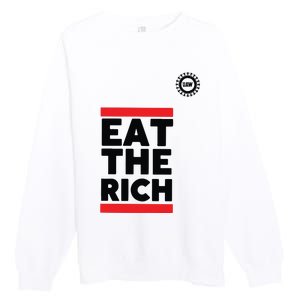 UAW President Shawn Fain Eat The Rich Premium Crewneck Sweatshirt