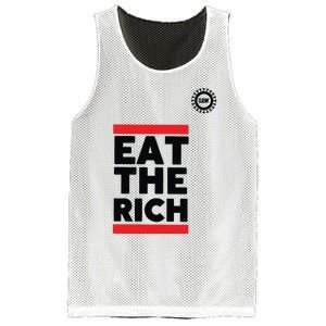 UAW President Shawn Fain Eat The Rich Mesh Reversible Basketball Jersey Tank