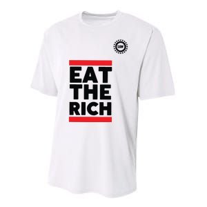 UAW President Shawn Fain Eat The Rich Performance Sprint T-Shirt