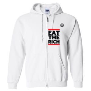 UAW President Shawn Fain Eat The Rich Full Zip Hoodie