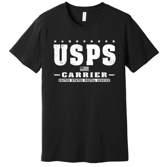 Us Postal Service Carrier Distressed Premium T-Shirt