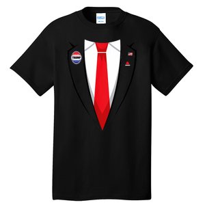 Usa President Trump Suit Tall T-Shirt