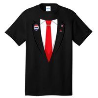 Usa President Trump Suit Tall T-Shirt