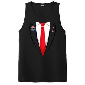 Usa President Trump Suit PosiCharge Competitor Tank