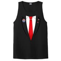 Usa President Trump Suit PosiCharge Competitor Tank