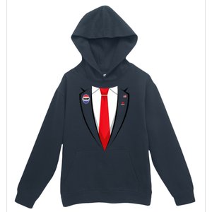 Usa President Trump Suit Urban Pullover Hoodie