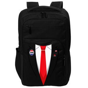 Usa President Trump Suit Halloween 2024 Impact Tech Backpack