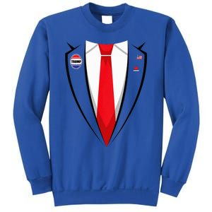 Usa President Trump Suit Halloween 2024 Sweatshirt