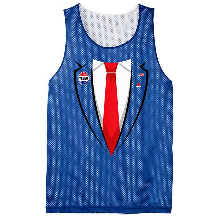 Usa President Trump Suit Halloween 2024 Mesh Reversible Basketball Jersey Tank