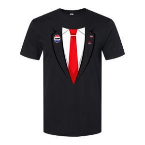 Usa President Trump Suit Halloween 2024 Softstyle CVC T-Shirt