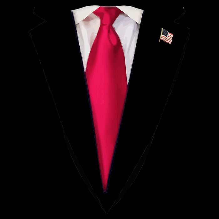 Usa President Trump Suit Easy Halloween Costume Impact Tech Backpack
