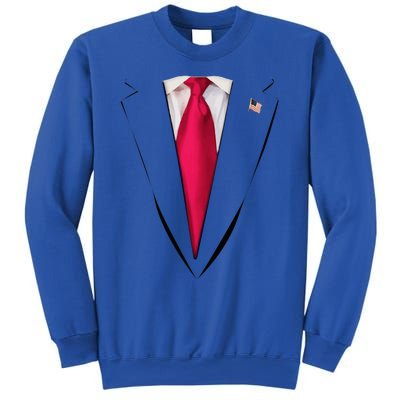 Usa President Trump Suit Easy Halloween Costume Sweatshirt