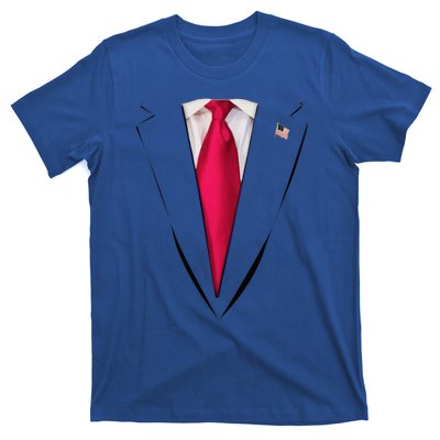 Usa President Trump Suit Easy Halloween Costume T-Shirt