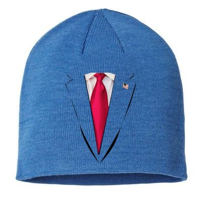 Usa President Trump Suit Easy Halloween Costume Sustainable Beanie