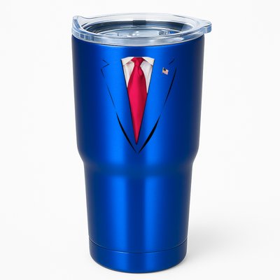 Usa President Trump Suit Easy Halloween Costume Tumbler