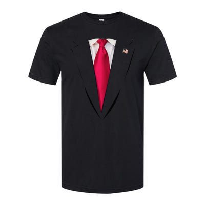 Usa President Trump Suit Easy Halloween Costume Softstyle CVC T-Shirt