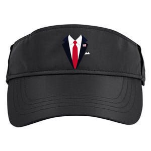 Usa President Trump Suit Easy Halloween Costume Adult Drive Performance Visor