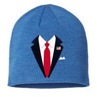 Usa President Trump Suit Easy Halloween Costume Sustainable Beanie