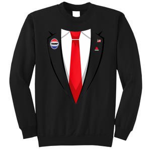 Usa President Trump Suit Halloween 2024 Sweatshirt