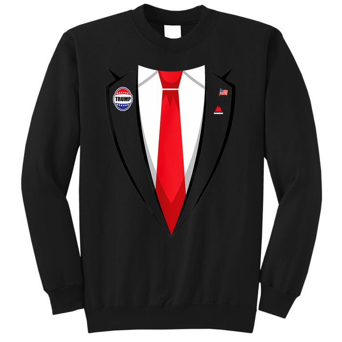 Usa President Trump Suit Halloween 2024 Sweatshirt