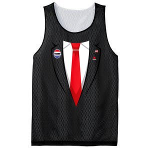 Usa President Trump Suit Halloween 2024 Mesh Reversible Basketball Jersey Tank