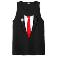 Usa President Trump Suit Halloween 2024 PosiCharge Competitor Tank