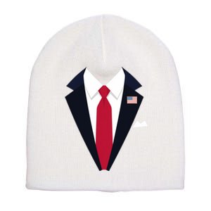 Usa President Trump Suit Easy Halloween Costume Long Sleeve Short Acrylic Beanie