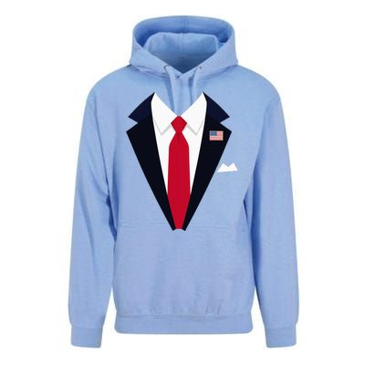 Usa President Trump Suit Easy Halloween Costume Unisex Surf Hoodie