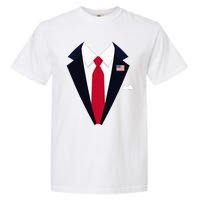 Usa President Trump Suit Easy Halloween Costume Garment-Dyed Heavyweight T-Shirt