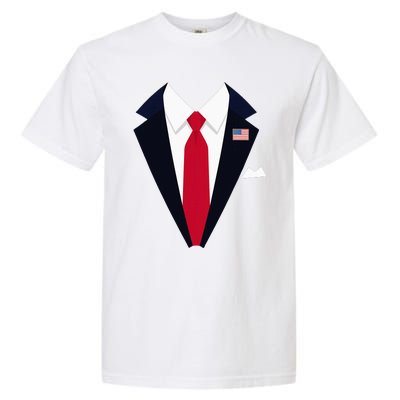 Usa President Trump Suit Easy Halloween Costume Garment-Dyed Heavyweight T-Shirt