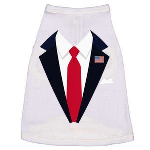 Usa President Trump Suit Easy Halloween Costume Doggie Tank