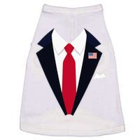 Usa President Trump Suit Easy Halloween Costume Doggie Tank