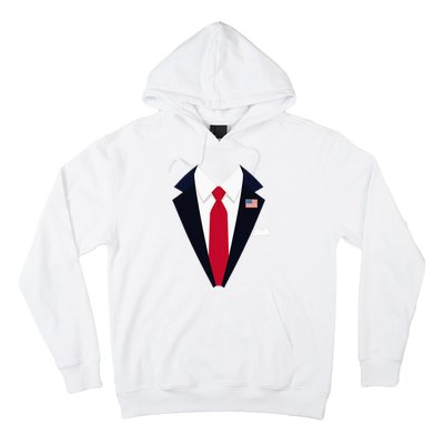 Usa President Trump Suit Easy Halloween Costume Hoodie