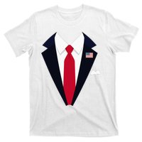 Usa President Trump Suit Easy Halloween Costume T-Shirt