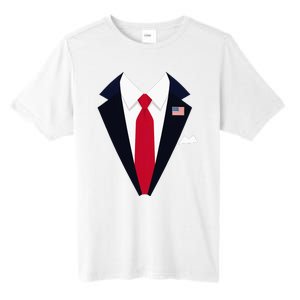 Usa President Trump Suit Easy Halloween Costume Tall Fusion ChromaSoft Performance T-Shirt