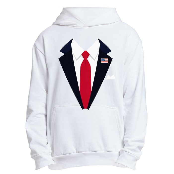 Usa President Trump Suit Easy Halloween Costume Urban Pullover Hoodie