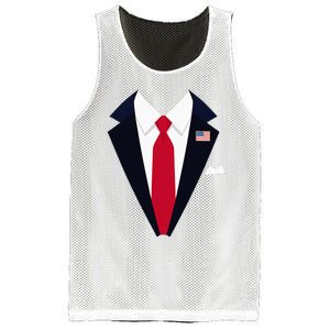 Usa President Trump Suit Easy Halloween Costume Mesh Reversible Basketball Jersey Tank