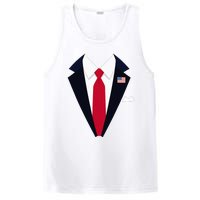 Usa President Trump Suit Easy Halloween Costume PosiCharge Competitor Tank