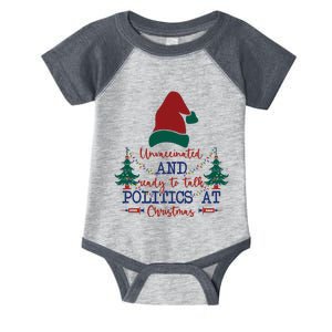 Unvaccinated Politics Talk At Christmas Infant Baby Jersey Bodysuit