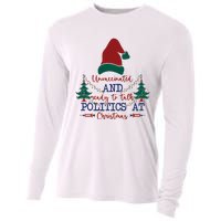 Unvaccinated Politics Talk At Christmas Cooling Performance Long Sleeve Crew