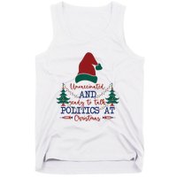 Unvaccinated Politics Talk At Christmas Tank Top